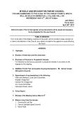 Agenda Myddlle AGM 8th  May 2013